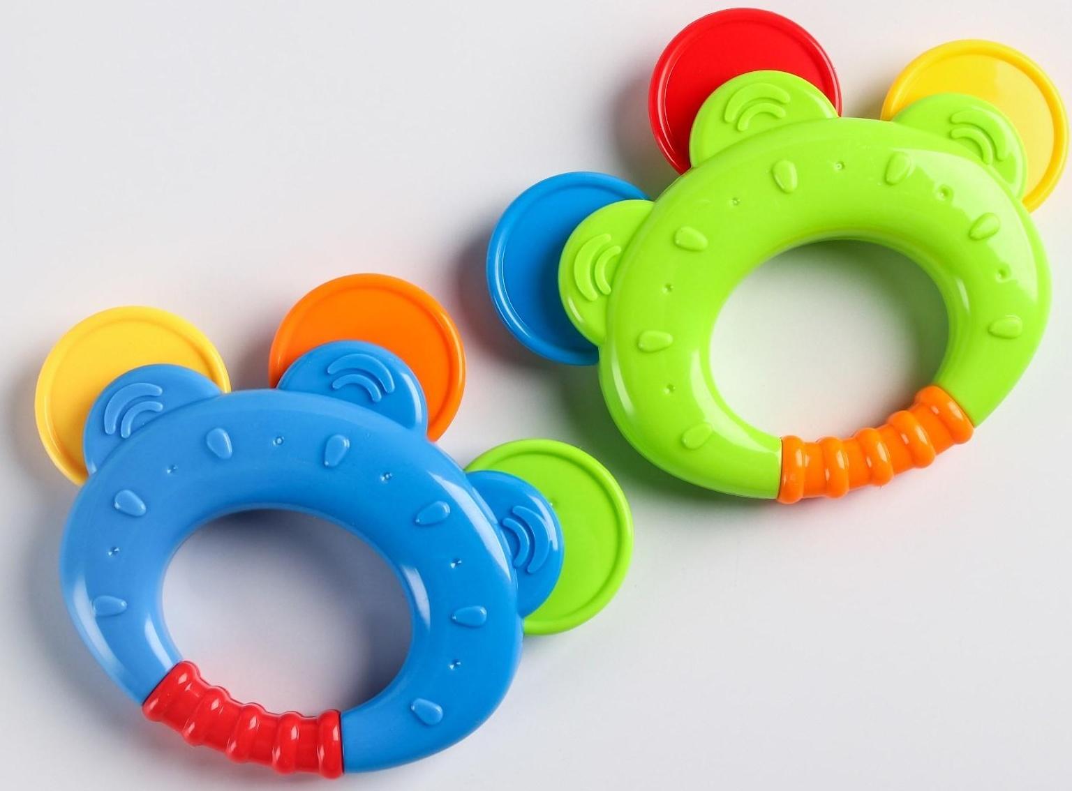 Погремушка «Веер», цвета МИКС