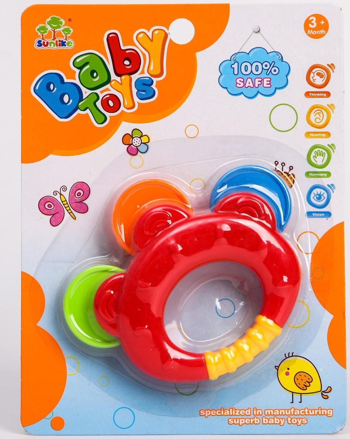 Погремушка «Веер», цвета МИКС