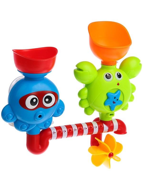 Игрушка для игры в ванне «Водная забава», на присоске, цвет МИКС