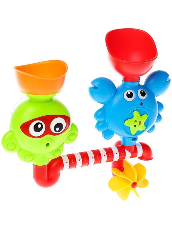 Игрушка для игры в ванне «Водная забава», на присоске, цвет МИКС