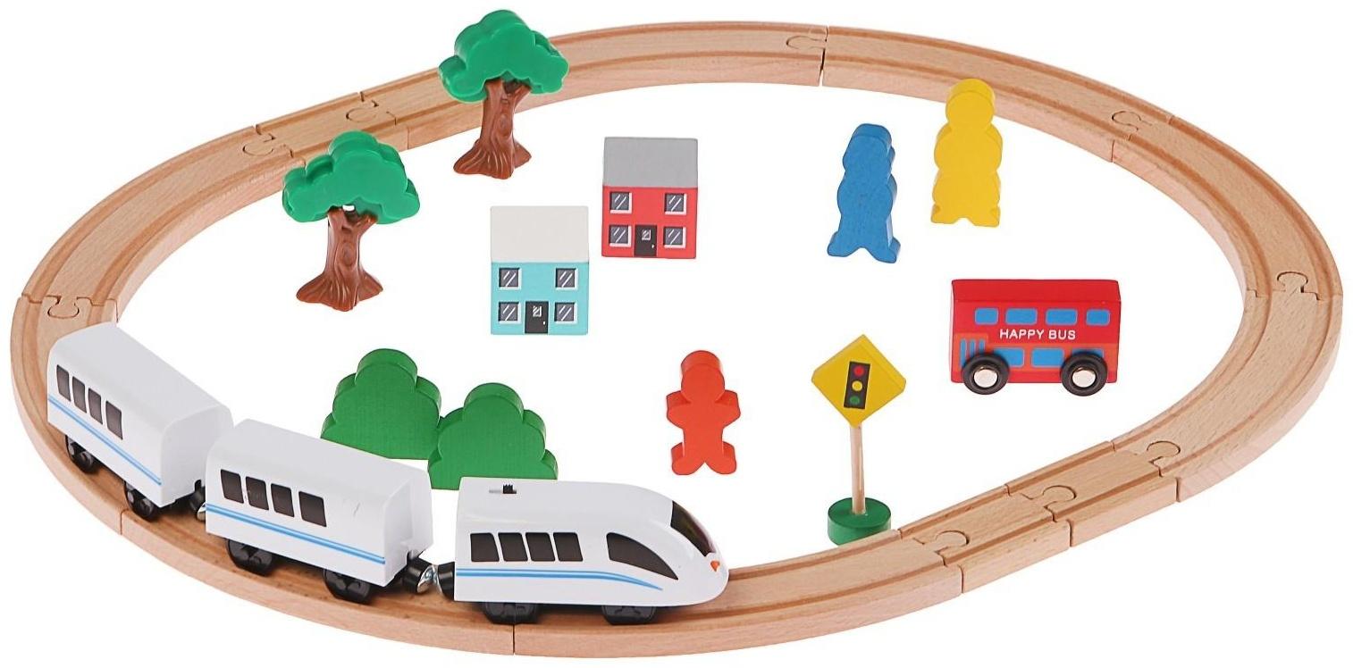 Железная дорога «Город», поезд на батарейках