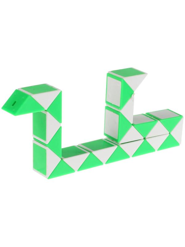 Головоломка «Змейка», цвет зелёный