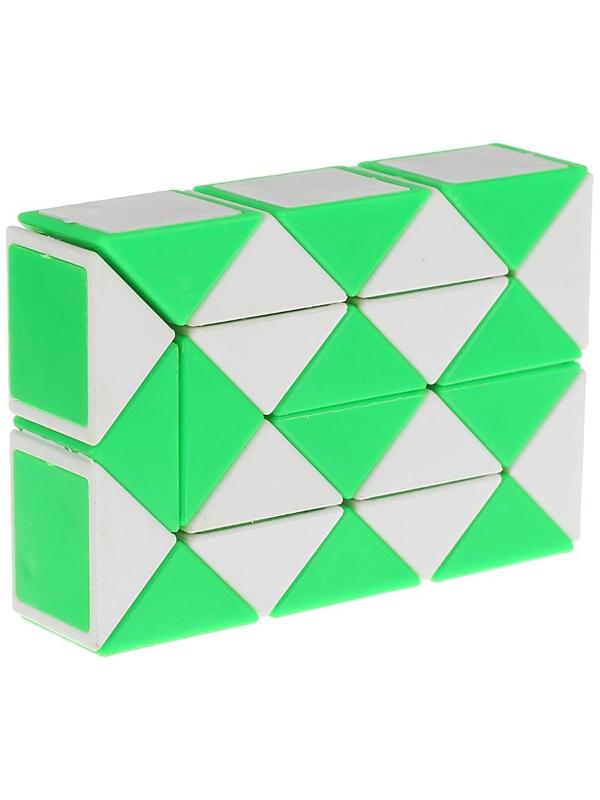 Головоломка «Змейка», цвет зелёный