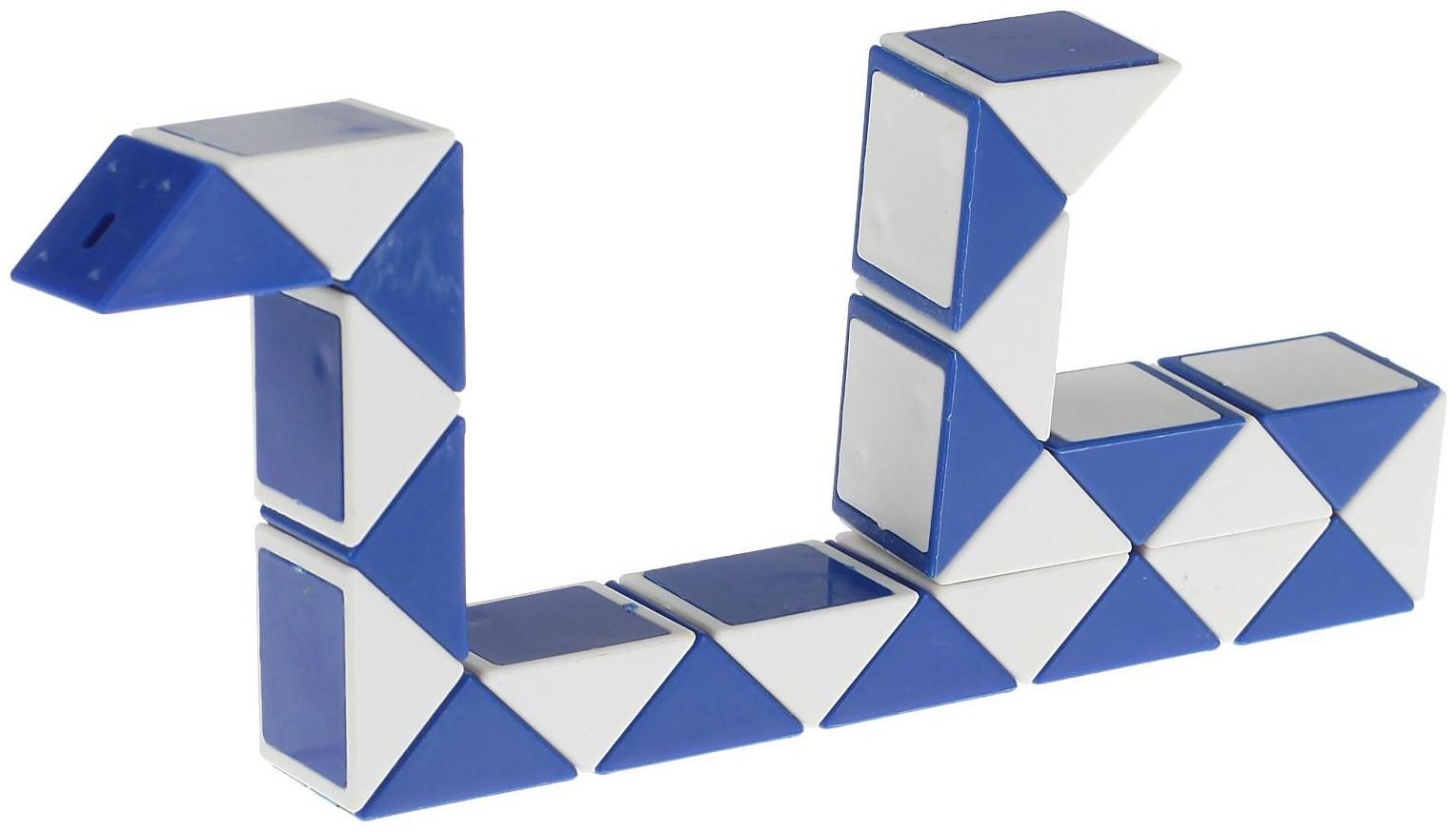 Головоломка «Змейка», цвет синий