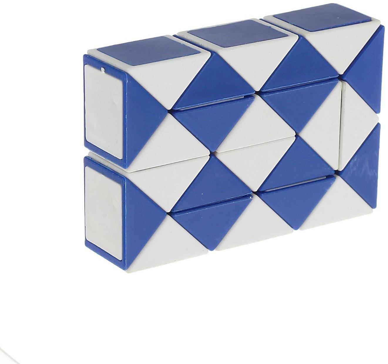 Головоломка «Змейка», цвет синий