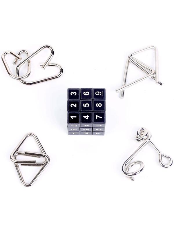 Головоломка металлическая «Тайны сообщества» набор 5 шт.