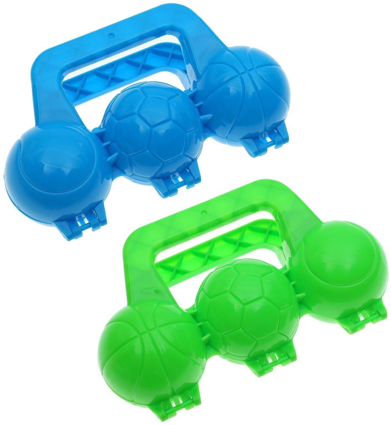 Снежколеп-песколеп «Мячики», цвета МИКС