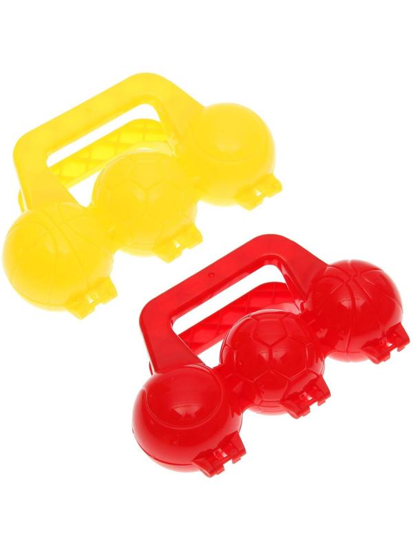 Снежколеп-песколеп «Мячики», цвета МИКС