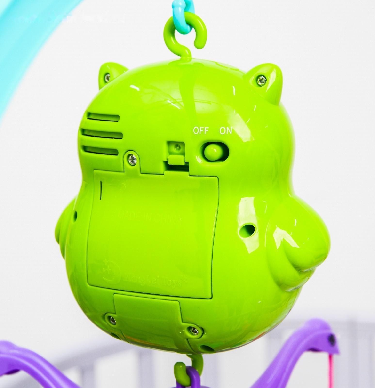 Мобиль музыкальный «Совушка», работает от батареек