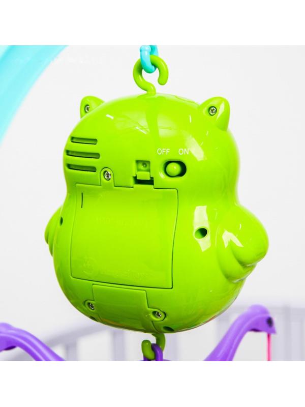 Мобиль музыкальный «Совушка», работает от батареек