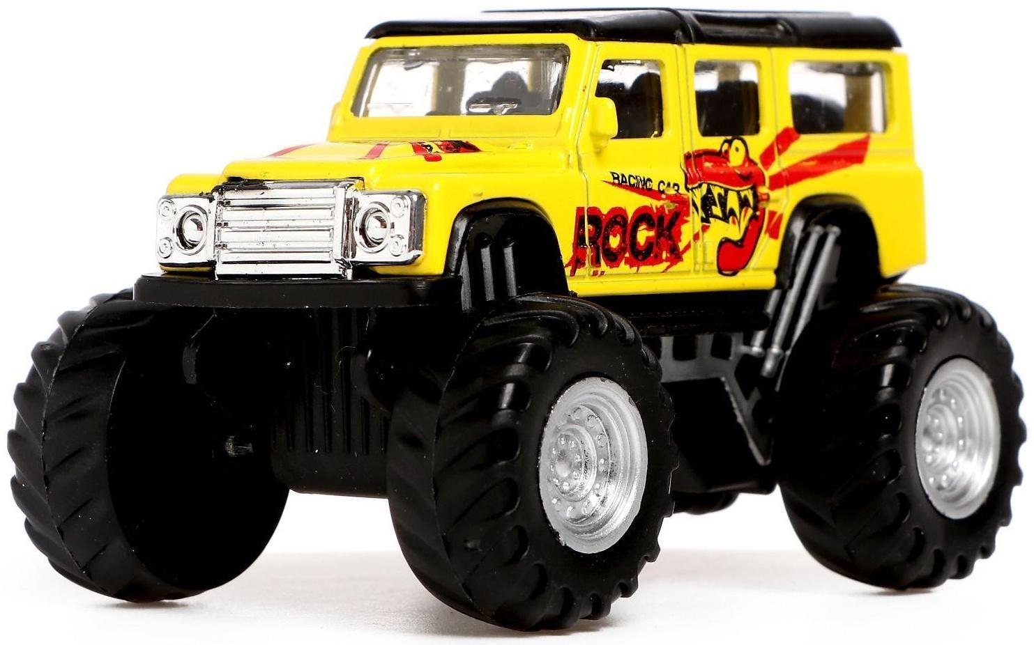 Машина металлическая «Биг-фут», инерционная, МИКС