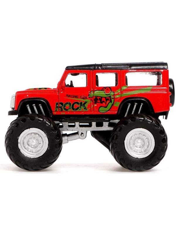 Машина металлическая «Биг-фут», инерционная, МИКС