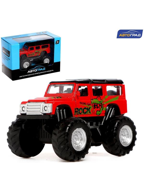 Машина металлическая «Биг-фут», инерционная, МИКС