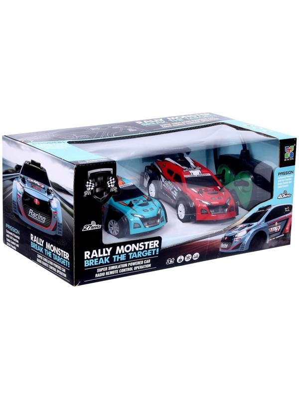 Набор машин радиоуправляемых «Ралли монстры», 2 шт., масштаб 1:26, работают от батареек