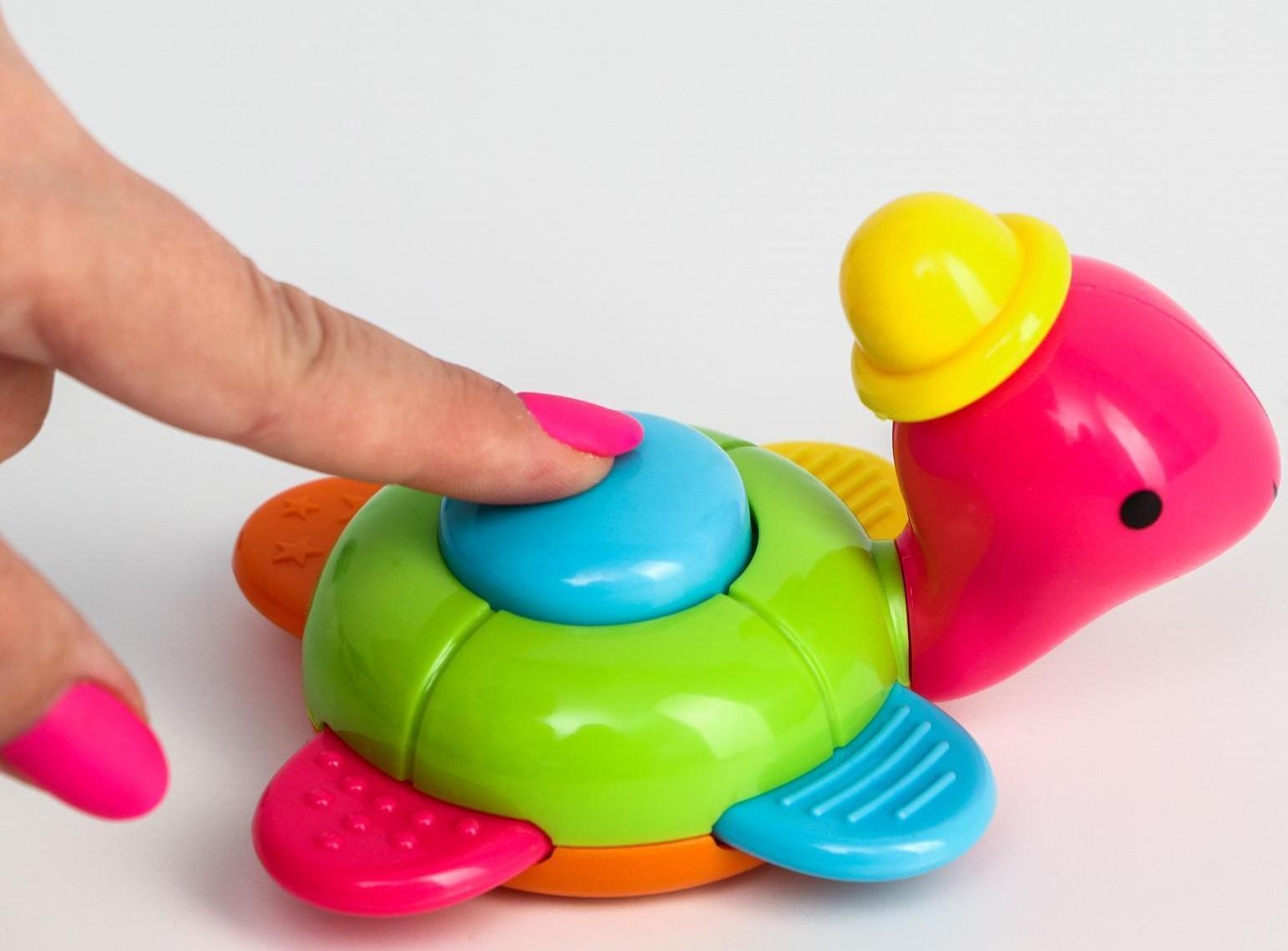 Погремушка «Черепашка», цвет МИКС