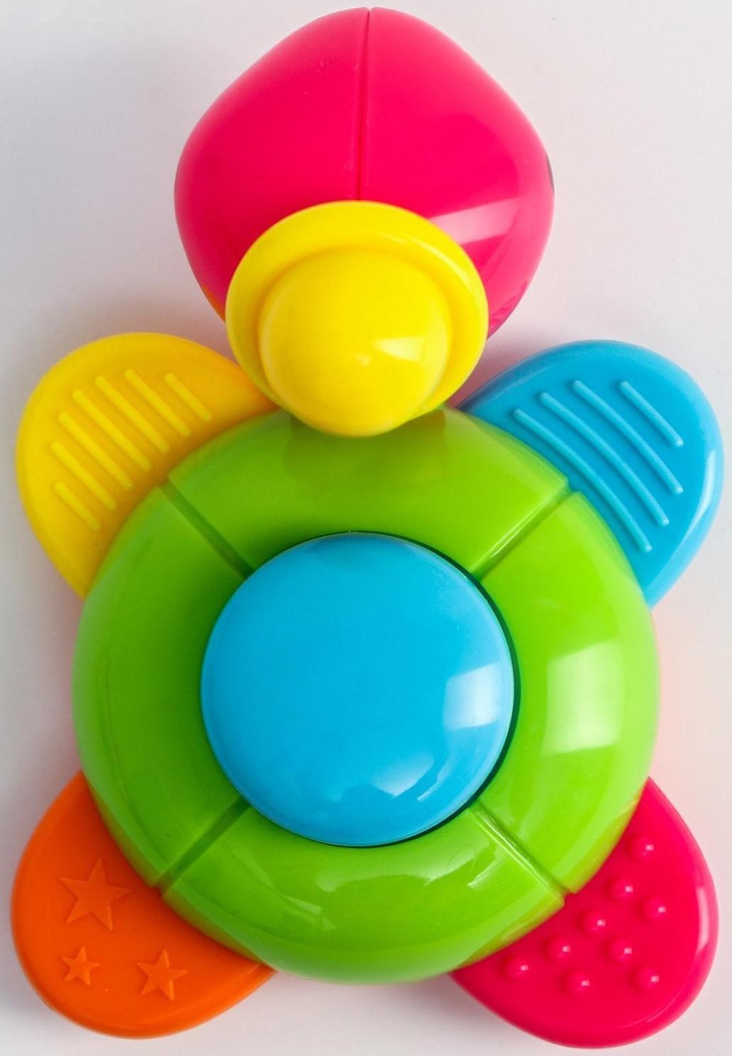 Погремушка «Черепашка», цвет МИКС