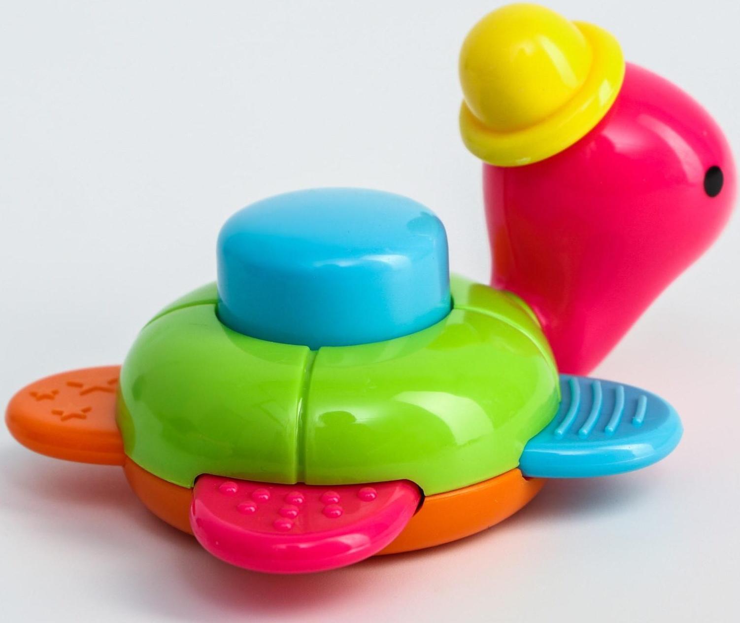 Погремушка «Черепашка», цвет МИКС