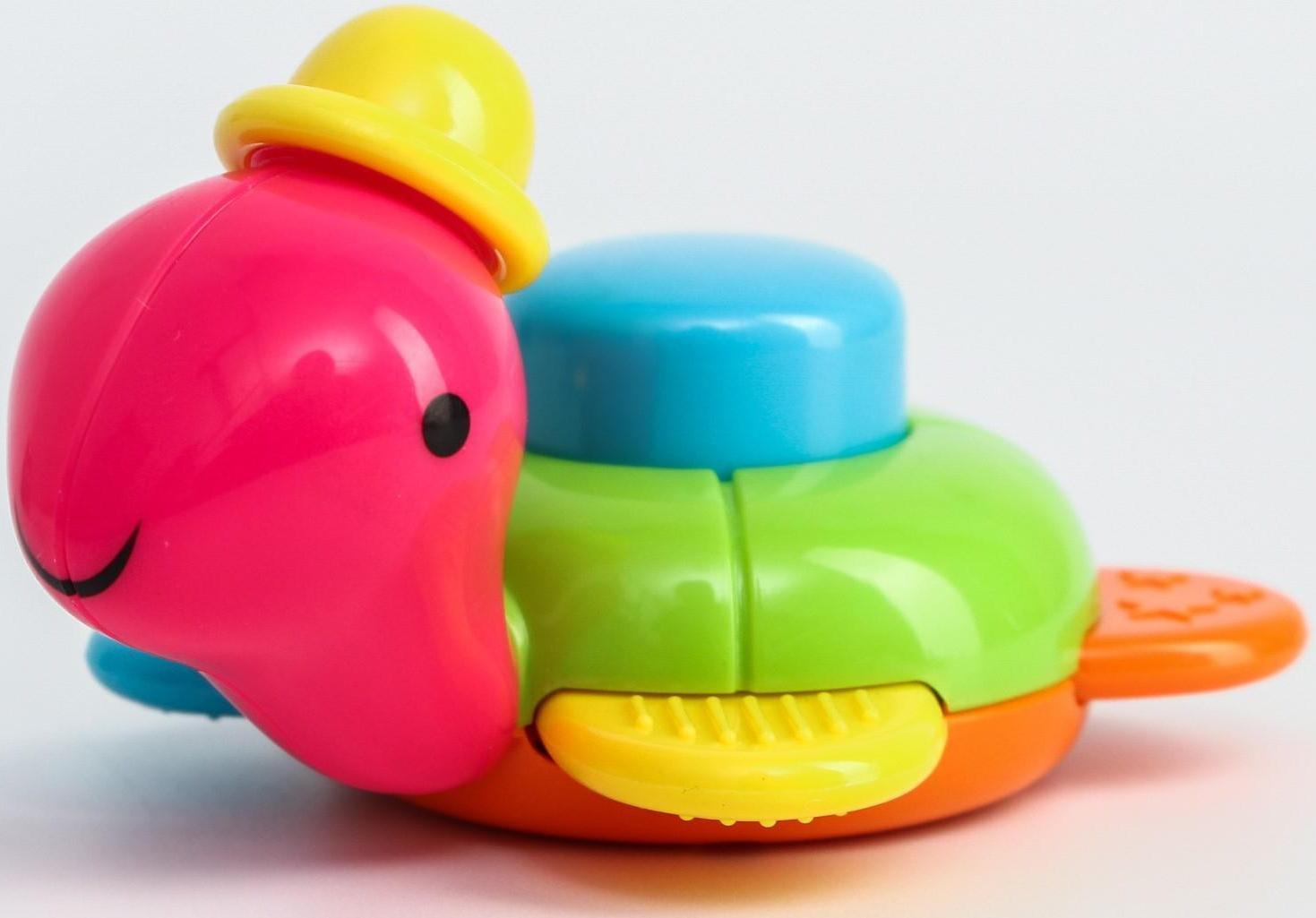 Погремушка «Черепашка», цвет МИКС