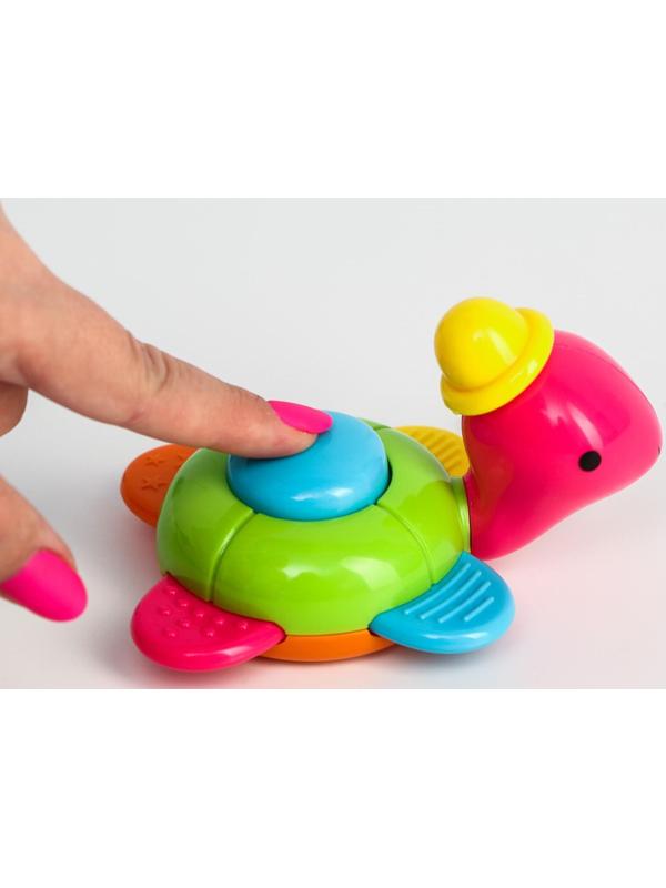 Погремушка «Черепашка», цвет МИКС