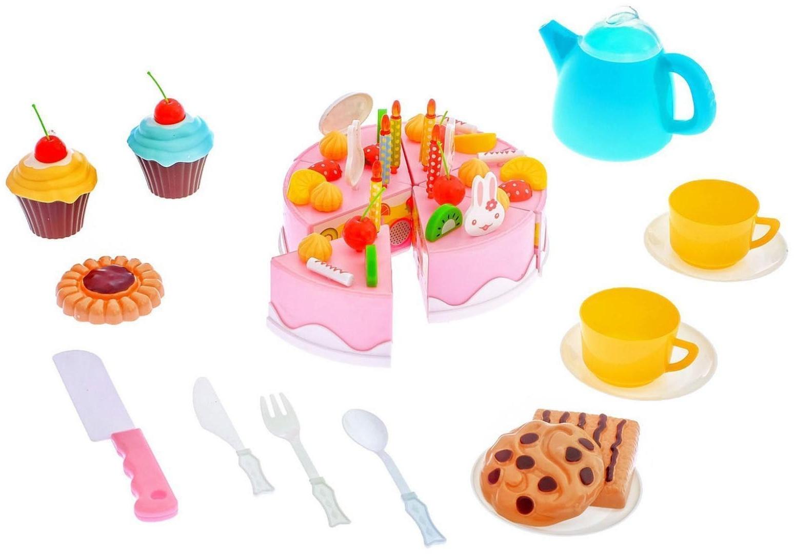 Торт с пирожным «Сладкоежка», 21 предмет