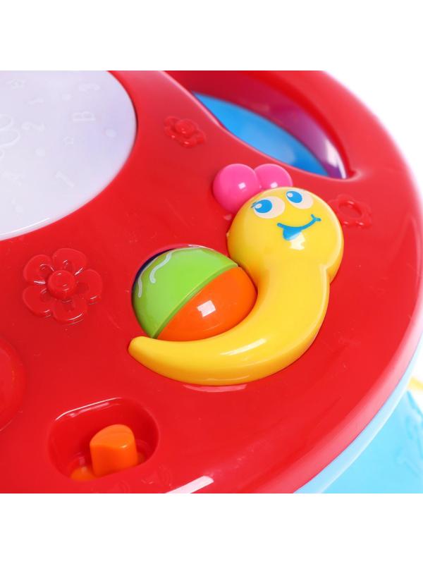 Детский музыкальный столик/подвеска 2 в 1, звуковые эффекты, работает от батареек