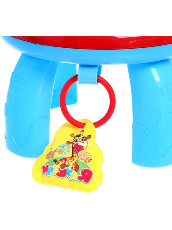 Детский музыкальный столик/подвеска 2 в 1, звуковые эффекты, работает от батареек