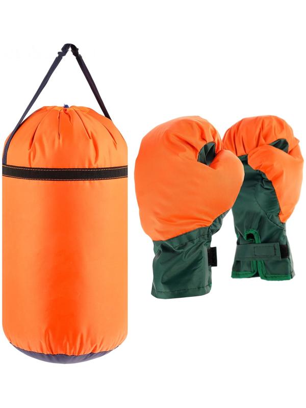 Детский боксёрский набор большой (перчатки+ груша d25 h40см), цвета микс