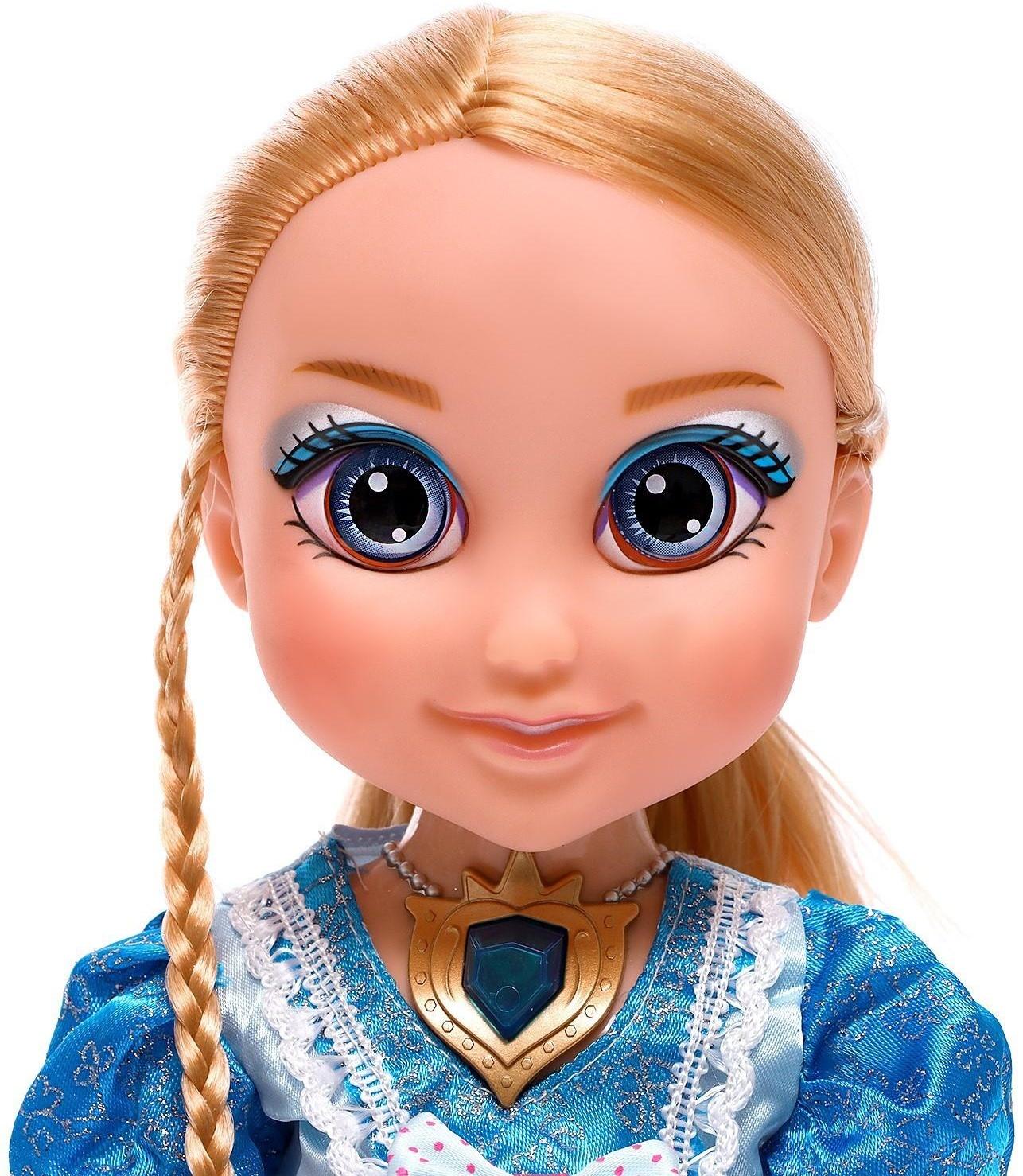 Кукла интерактивная «Подружка Оля» с диктофоном, поёт, понимает фразы, рассказывает сказки и стихи, высота 33 см