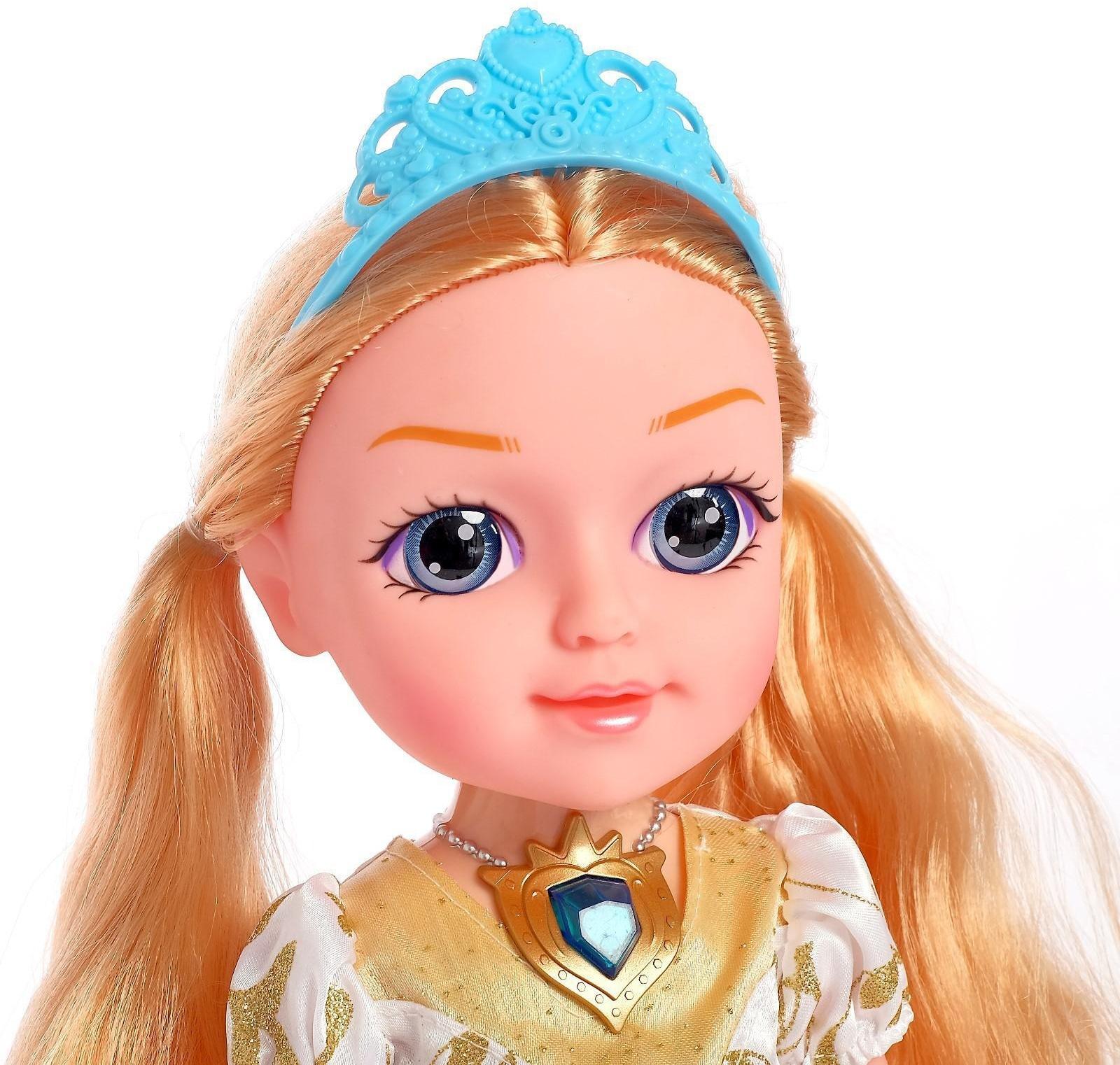 Кукла интерактивная «Подружка Оля» с диктофоном, поёт, понимает фразы, рассказывает сказки и стихи, высота 33 см