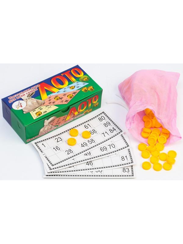 Русское лото, 24 карточки, карточка 8 х 18 см, микс