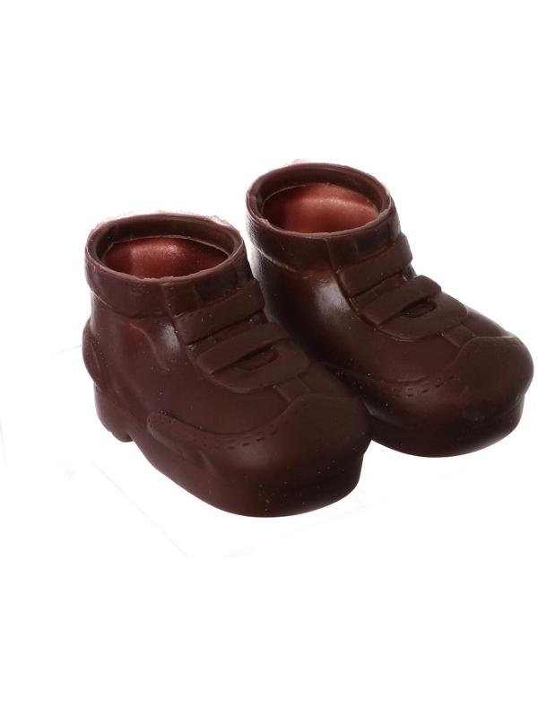 Ботинки для куклы «Липучки», длина подошвы — 7,2 см, ширина — 3,8 см, 1 пара, цвет коричневый