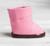 Сапоги с отворотами для куклы, длина подошвы 7,5 см, цвет розовый