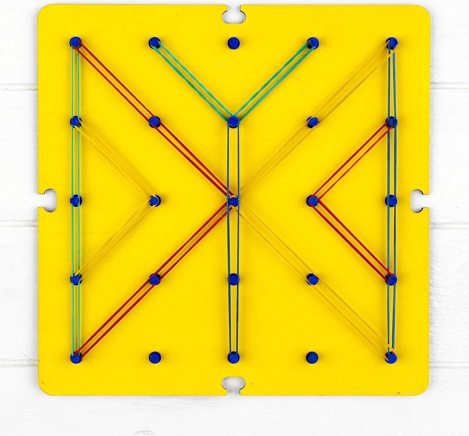 Геоборд «Ассорти» 19 × 19 см