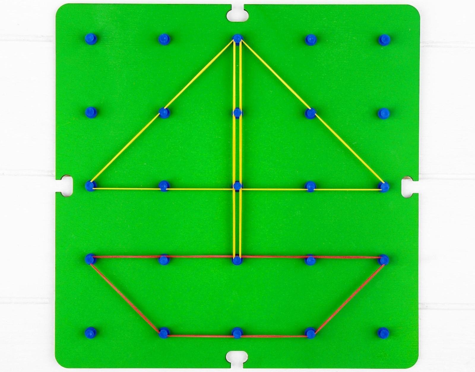 Геоборд «Ассорти» 19 × 19 см