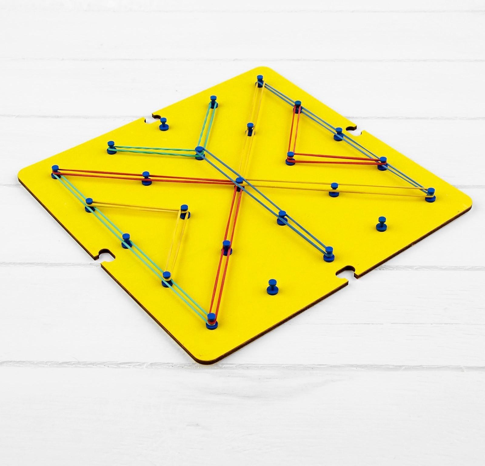 Геоборд «Ассорти» 19 × 19 см