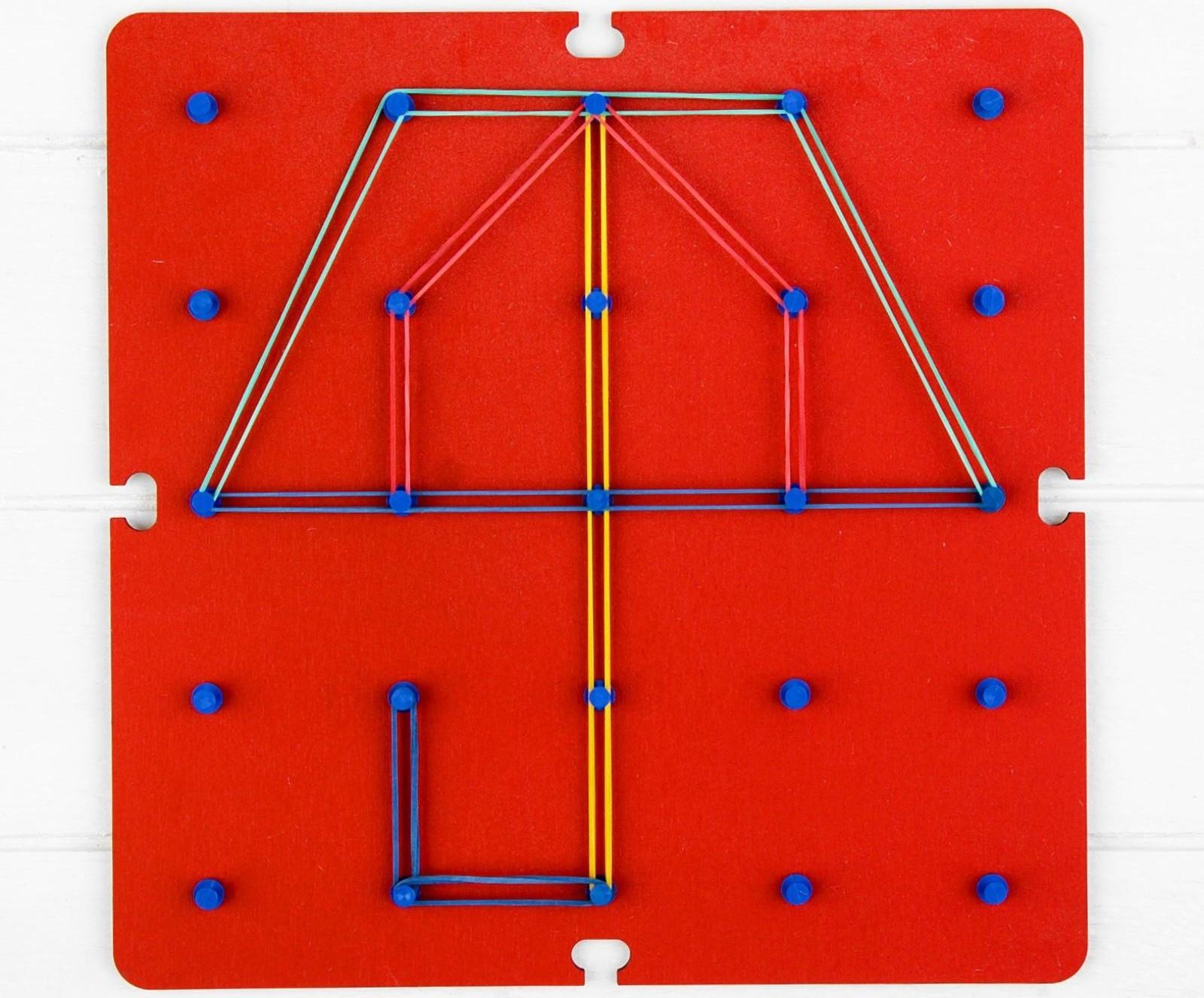 Геоборд «Ассорти» 19 × 19 см