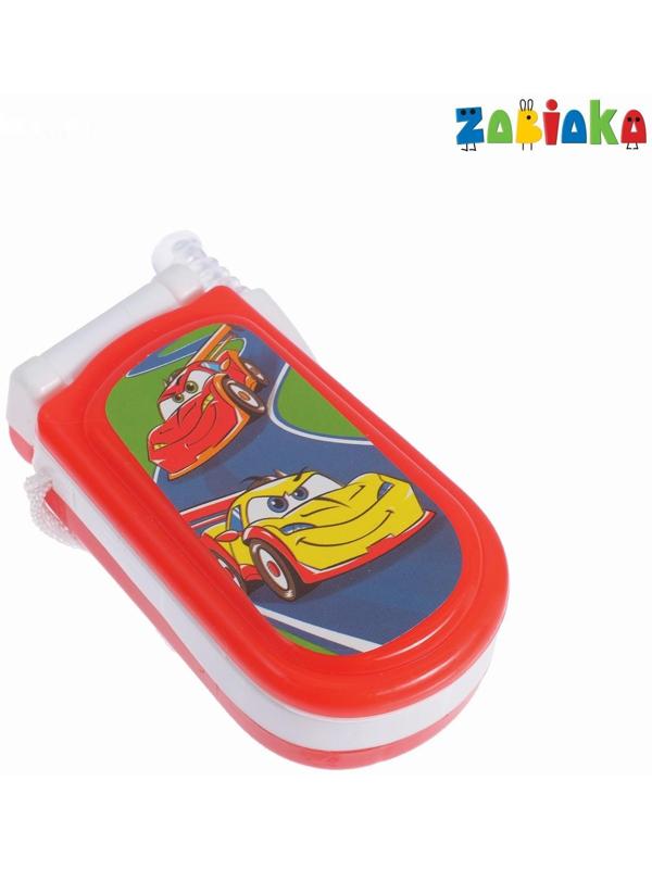 Музыкальный телефончик «Самый быстрый!», русская озвучка, световые эффекты, работает от батареек, МИКС