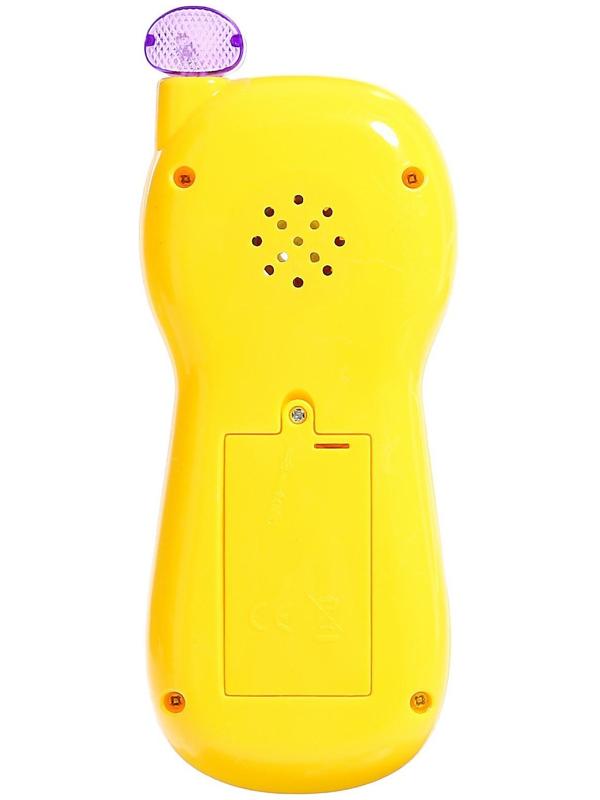 Телефончик музыкальный «Забавный мишка», световые эффекты, русская озвучка, работает от батареек