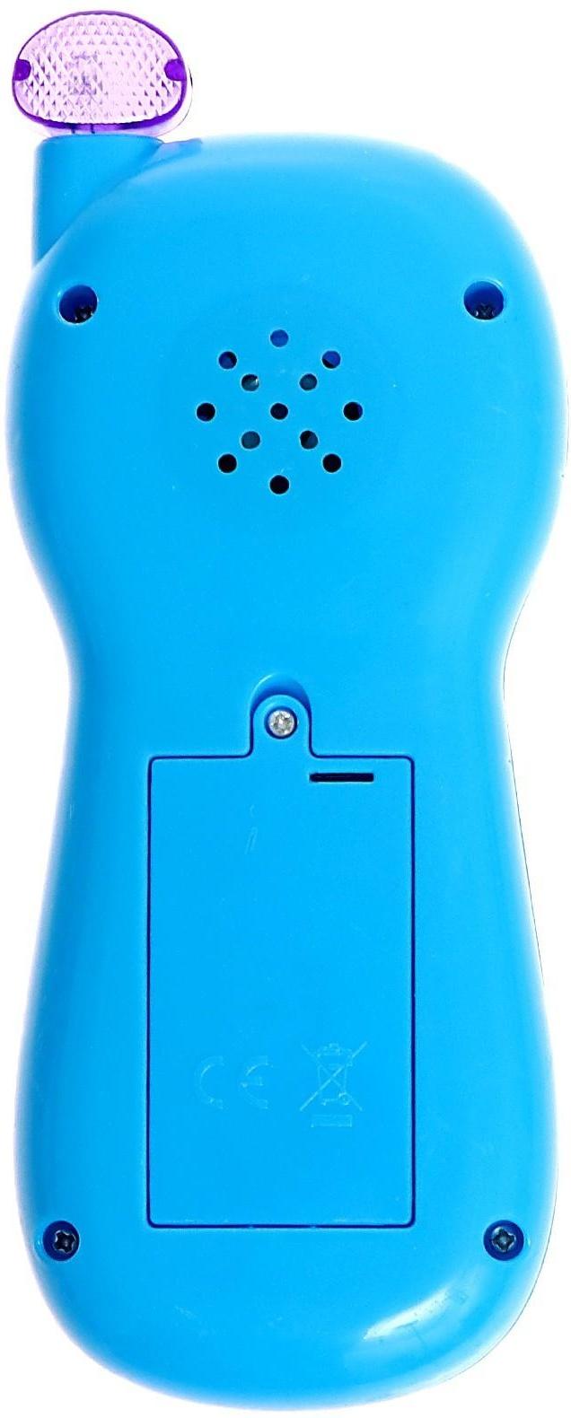 Телефончик музыкальный «Храбрый пират», световые эффекты, русская озвучка, работает от батареек