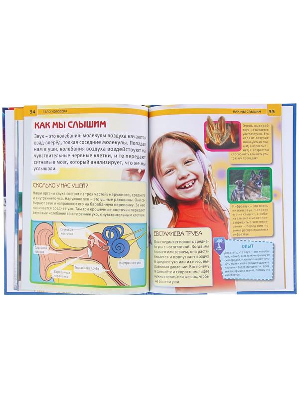 Энциклопедия с развивающими заданиями «Тело человека»