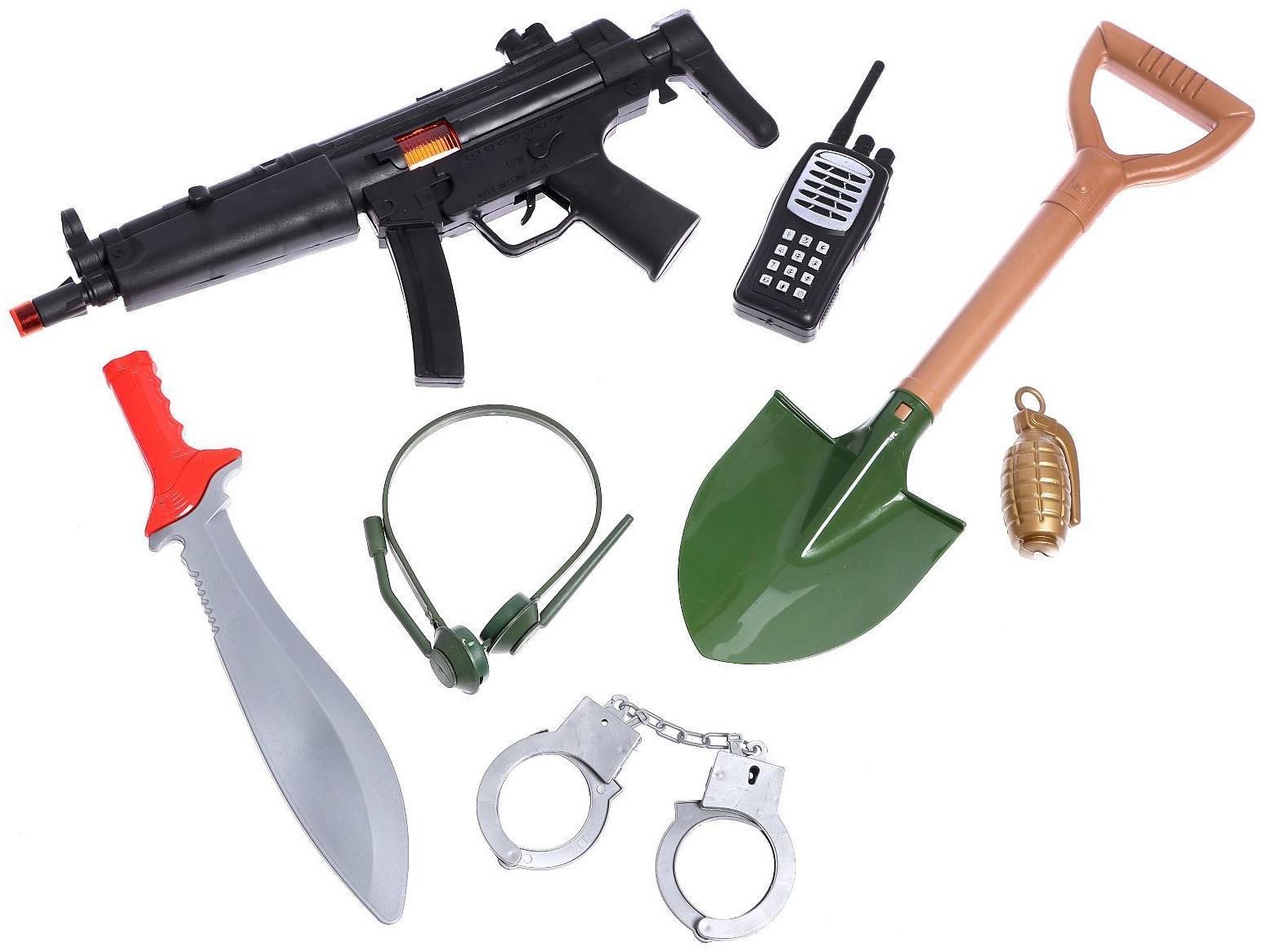 Набор военного «Пехотинец», 7 предметов