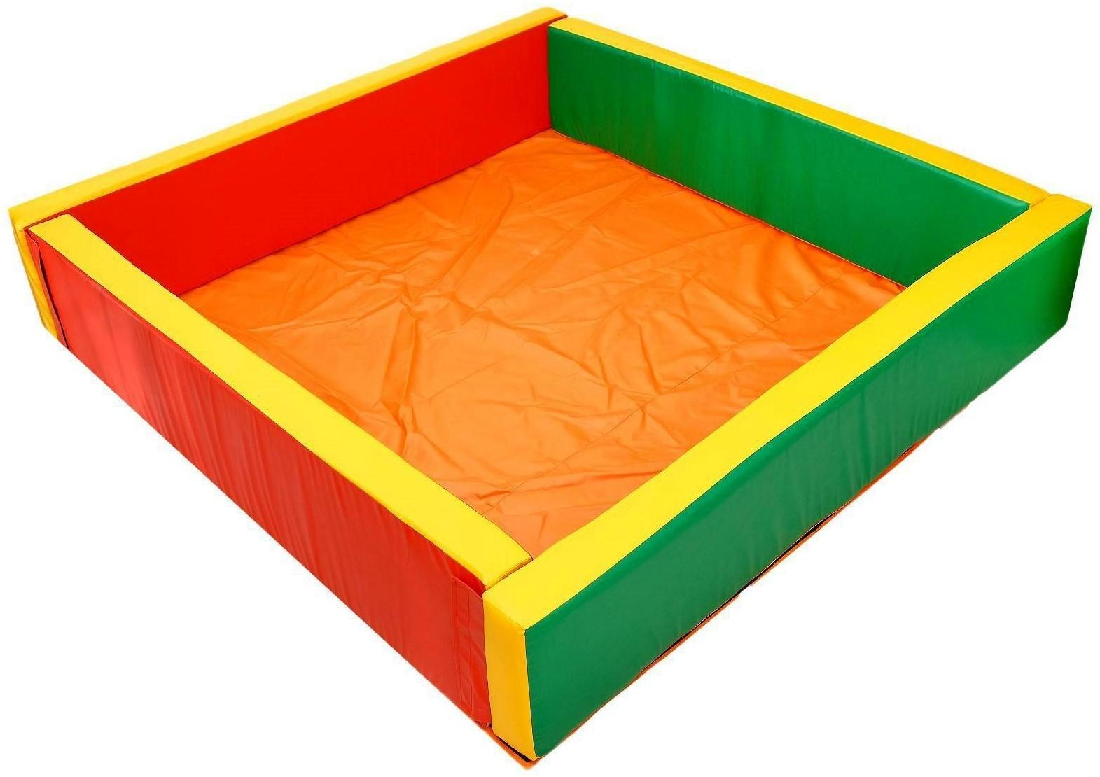 Мягкий модуль «Бассейн прямоугольный», цвет МИКС