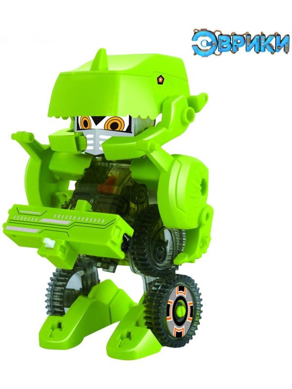 Конструктор электронный «Динобот» 4 в 1, работает от батареек