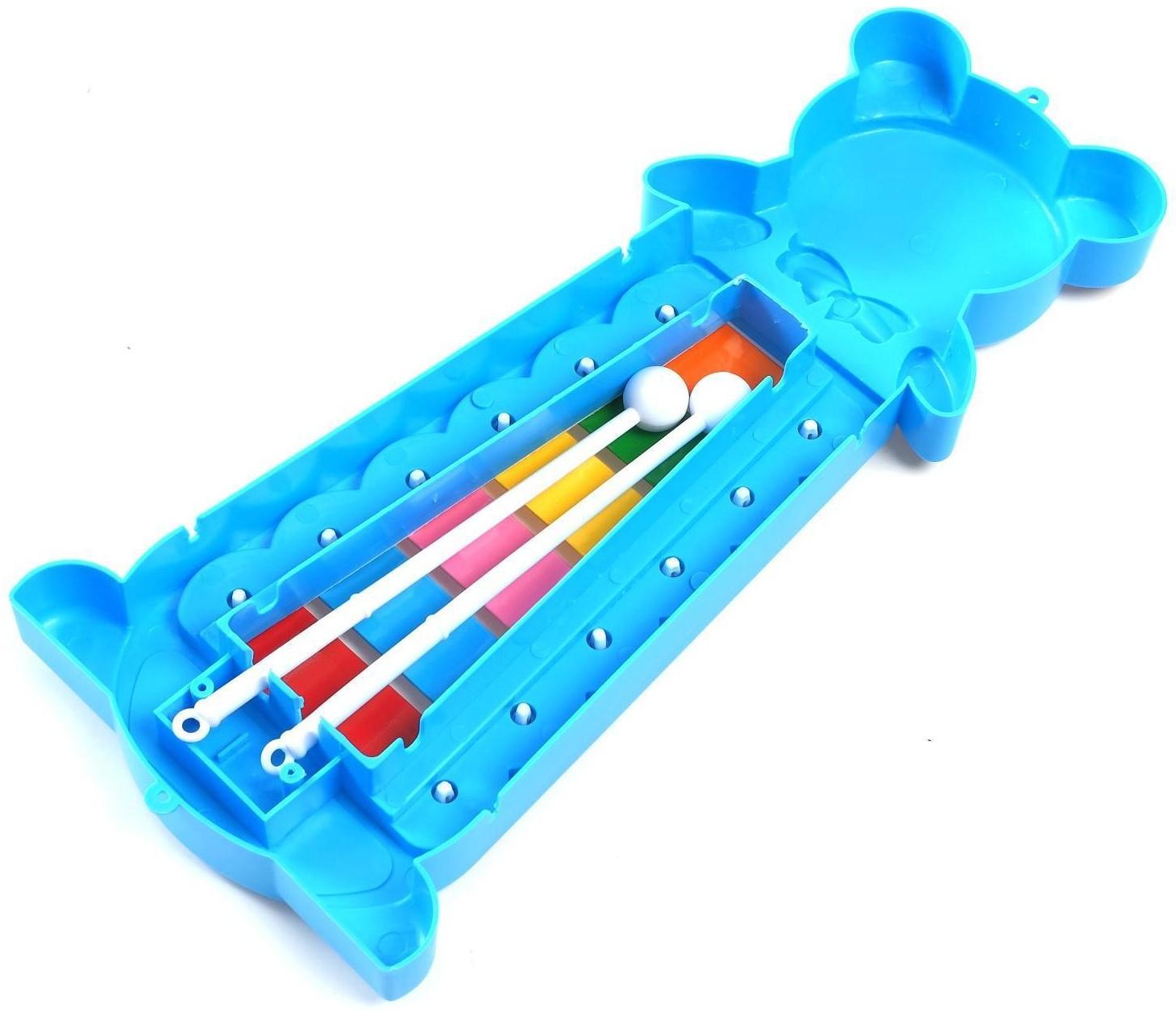 Металлофон «Панда», цвета МИКС