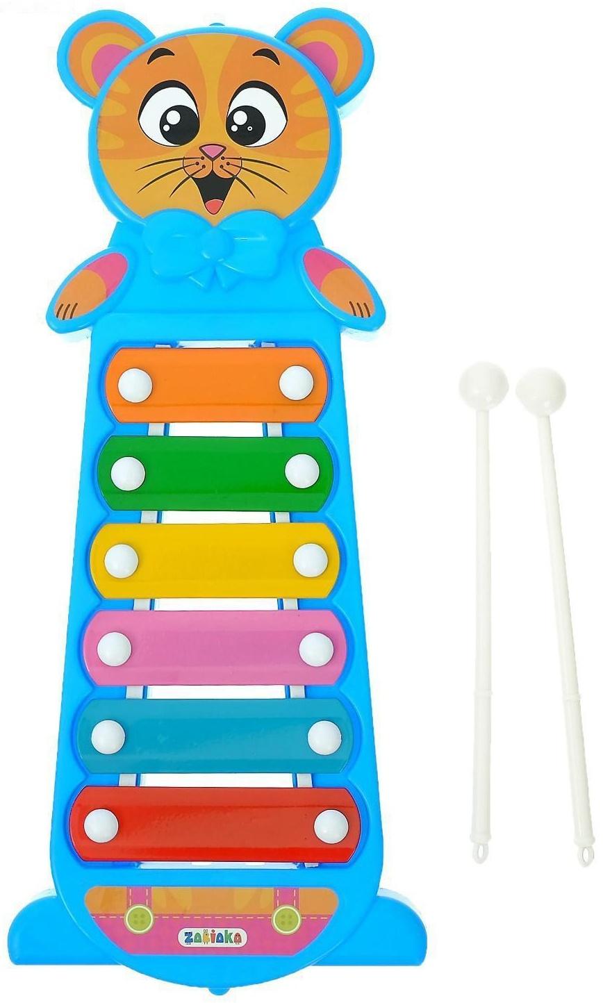 Металлофон «Котёнок», цвета МИКС