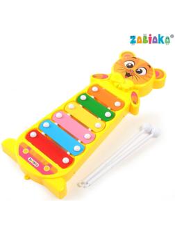 Металлофон «Котёнок», цвета МИКС