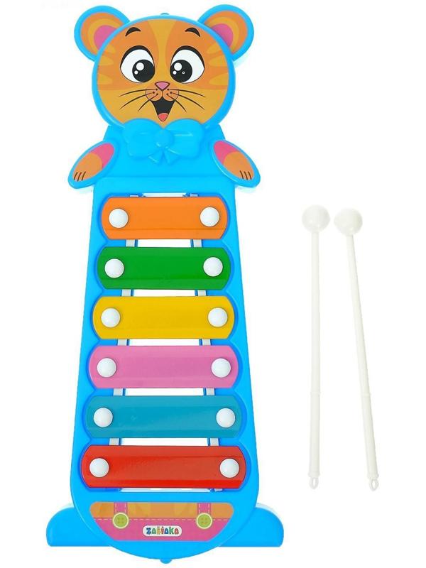 Металлофон «Котёнок», цвета МИКС