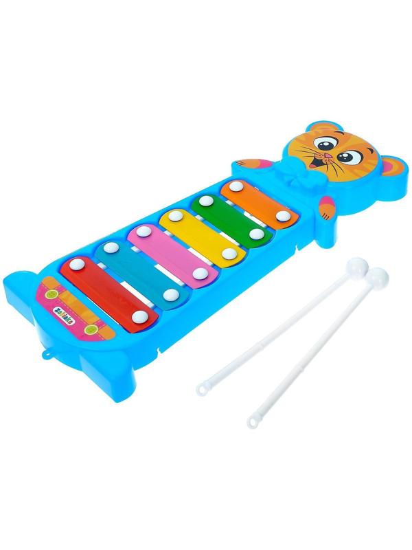 Металлофон «Котёнок», цвета МИКС