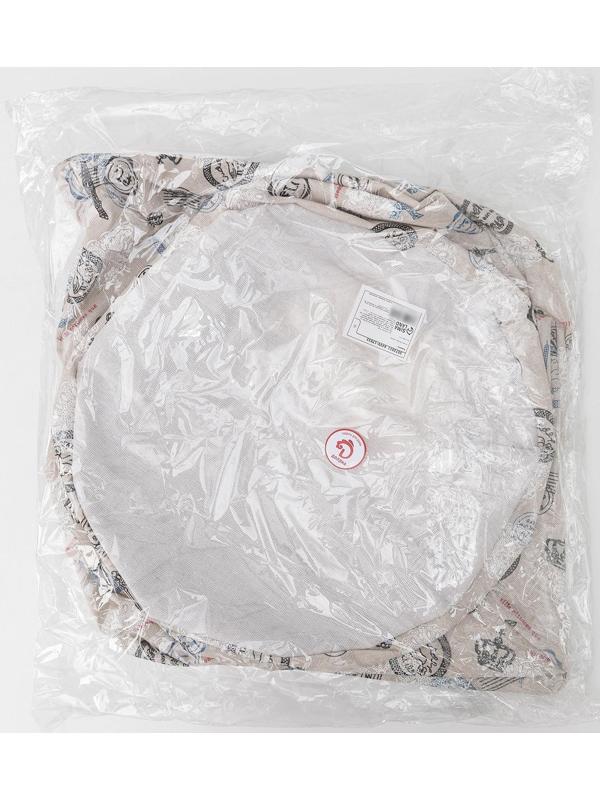 Корзина бельевая текстильная Доляна «Париж», 35×35×60 см