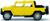 Машина металлическая «Пикап», масштаб 1:43, инерция, цвет жёлтый